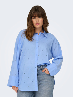 CARNEW - Plus Size Overhemd vanaf Only Carmakoma