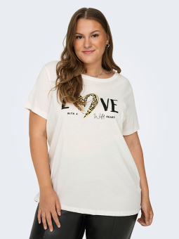 CARFREA - Plus Size T-shirt vanaf Only Carmakoma