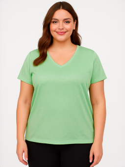 CARMELODI - Plus Size T-shirt vanaf Only Carmakoma