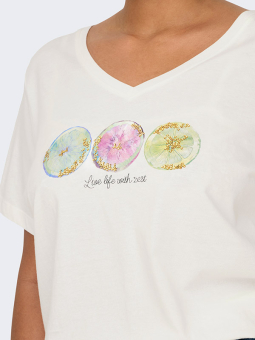 CARTIRA - Plus Size T-shirt vanaf Only Carmakoma