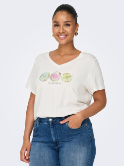CARTIRA - Plus Size T-shirt vanaf Only Carmakoma