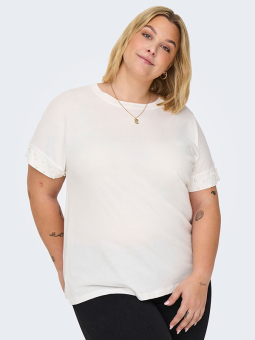 CAROLIVIA - Plus Size T-shirt vanaf Only Carmakoma