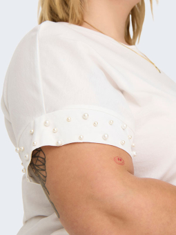 CAROLIVIA - Plus Size T-shirt vanaf Only Carmakoma