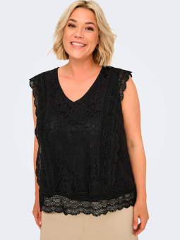 CARKARO - Plus Size Blouse vanaf Only Carmakoma