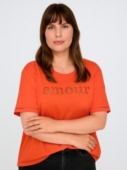 CARANNIE - Plus Size T-shirt vanaf Only Carmakoma