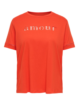CARANNIE - Plus Size T-shirt vanaf Only Carmakoma