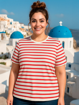 CARNEW - Plus Size T-shirt vanaf Only Carmakoma