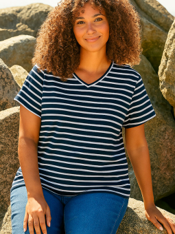 ALBERTA - Plus Size T-shirt vanaf Zhenzi