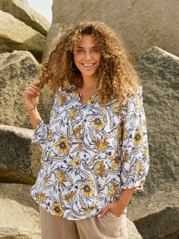 HAYU - Plus Size Blouse vanaf Zhenzi