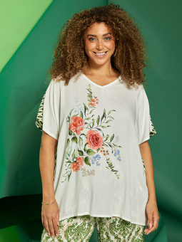 ZH-LUCY - Plus Size T-shirt vanaf Zhenzi