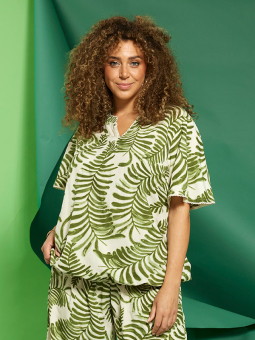 ZH-MACY - Plus Size Blouse vanaf Zhenzi