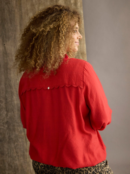 ZH-ORRA - Plus Size Blouse vanaf Zhenzi