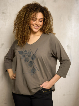 ZH-SAEE - Plus Size Blouse vanaf Zhenzi