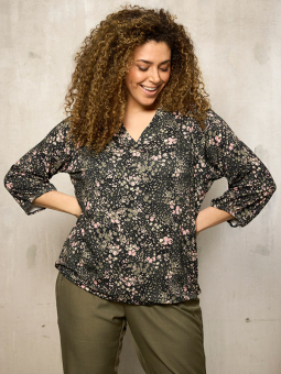 ZH-SYLVA - Plus Size Blouse vanaf Zhenzi