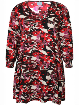 ZH-SAKI - Plus Size Jurk vanaf Zhenzi