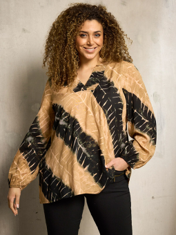 ZH-SILK - Plus Size Blouse vanaf Zhenzi