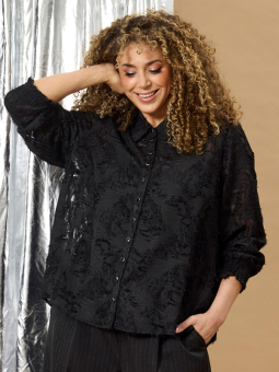 ZH-TYRA - Plus Size Overhemd vanaf Zhenzi