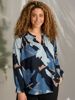 ZH-ANITY - Plus Size Blouse vanaf Zhenzi