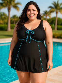 Plus Size Badjurk vanaf Mirou