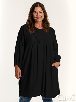 JOHANNE  - Plus Size Tunic vanaf Gozzip
