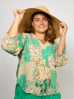 ADCHRISTA - Plus Size Blouse vanaf Adia