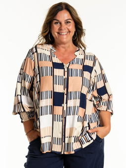 GHITA - Plus Size Blouse vanaf Gozzip