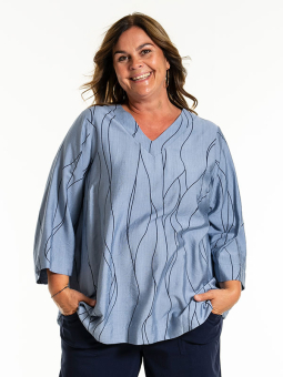 SVANHILDR - Plus Size Blouse vanaf Gozzip