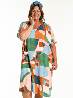 JUSTINA - Plus Size Jurk vanaf Gozzip