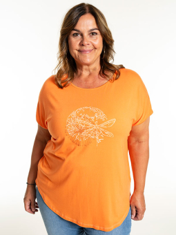 GITTE - Plus Size T-shirt vanaf Gozzip