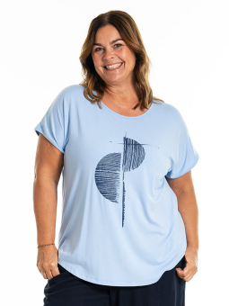 GITTE - Plus Size T-shirt vanaf Gozzip