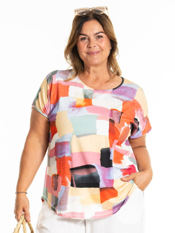 GITTE - Plus Size T-shirt vanaf Gozzip