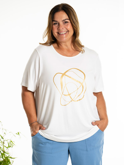 BIRKA - Plus Size T-shirt vanaf Gozzip