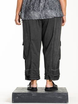 LEANETTE - Plus Size Broek vanaf Gozzip Black