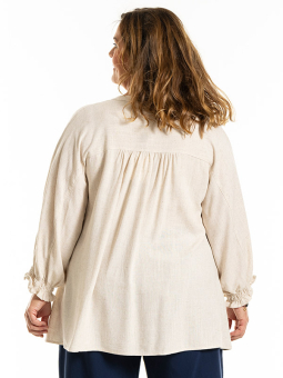MIRJAM - Plus Size Blouse vanaf Gozzip