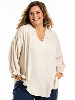 MIRJAM - Plus Size Blouse vanaf Gozzip