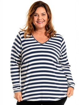GITTE - Plus Size Blouse vanaf Gozzip