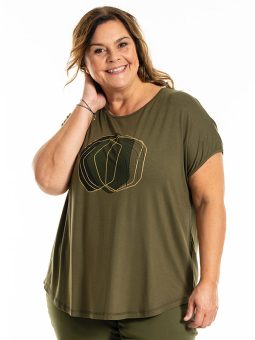 GITTE - Plus Size T-shirt vanaf Gozzip