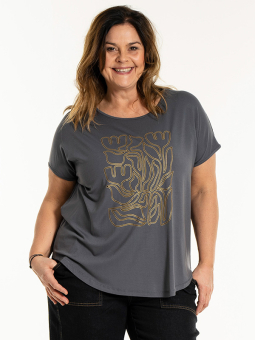 GITTE - Plus Size T-shirt vanaf Gozzip