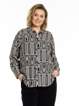 GKARINA - Plus Size Overhemd vanaf Gozzip