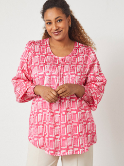 DALVINA - Plus Size Blouse vanaf Pont Neuf