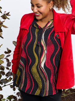 FRANCY TEA - Plus Size Blouse vanaf Pont Neuf
