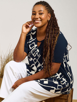 MAGRETHE SIA - Plus Size Blouse vanaf Pont Neuf