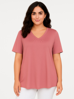 LYKKE - Plus Size T-shirt vanaf Studio