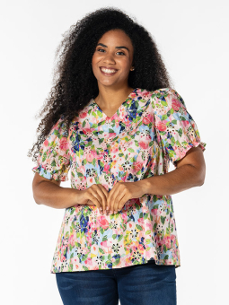 KARLINE - Plus Size Blouse vanaf Studio