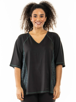 FITNESS - Plus Size Trainingsblouse vanaf Studio