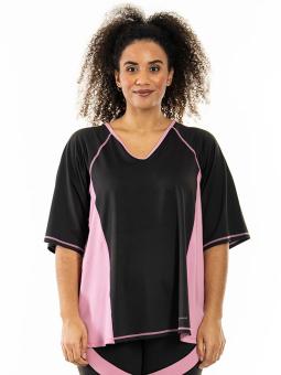 FITNESS - Plus Size Trainingsblouse vanaf Studio