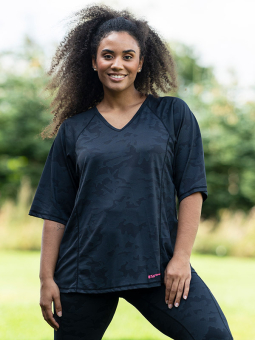 FITNESS - Plus Size Trainingsblouse vanaf Studio