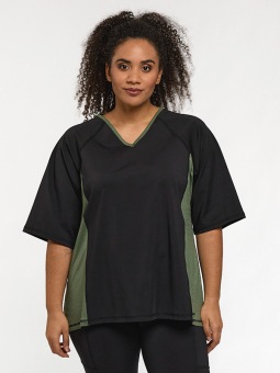 SFITNESS - Plus Size Trainingsblouse vanaf Studio
