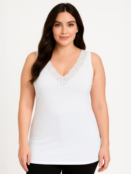 Plus Size Top vanaf Sandgaard