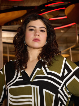 WA-NATALIE - Plus Size Tunic vanaf Wasabi Concept